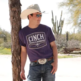 Men's Purple T-Shirt by Cinch