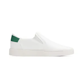 Men's Slip On | White-Jade