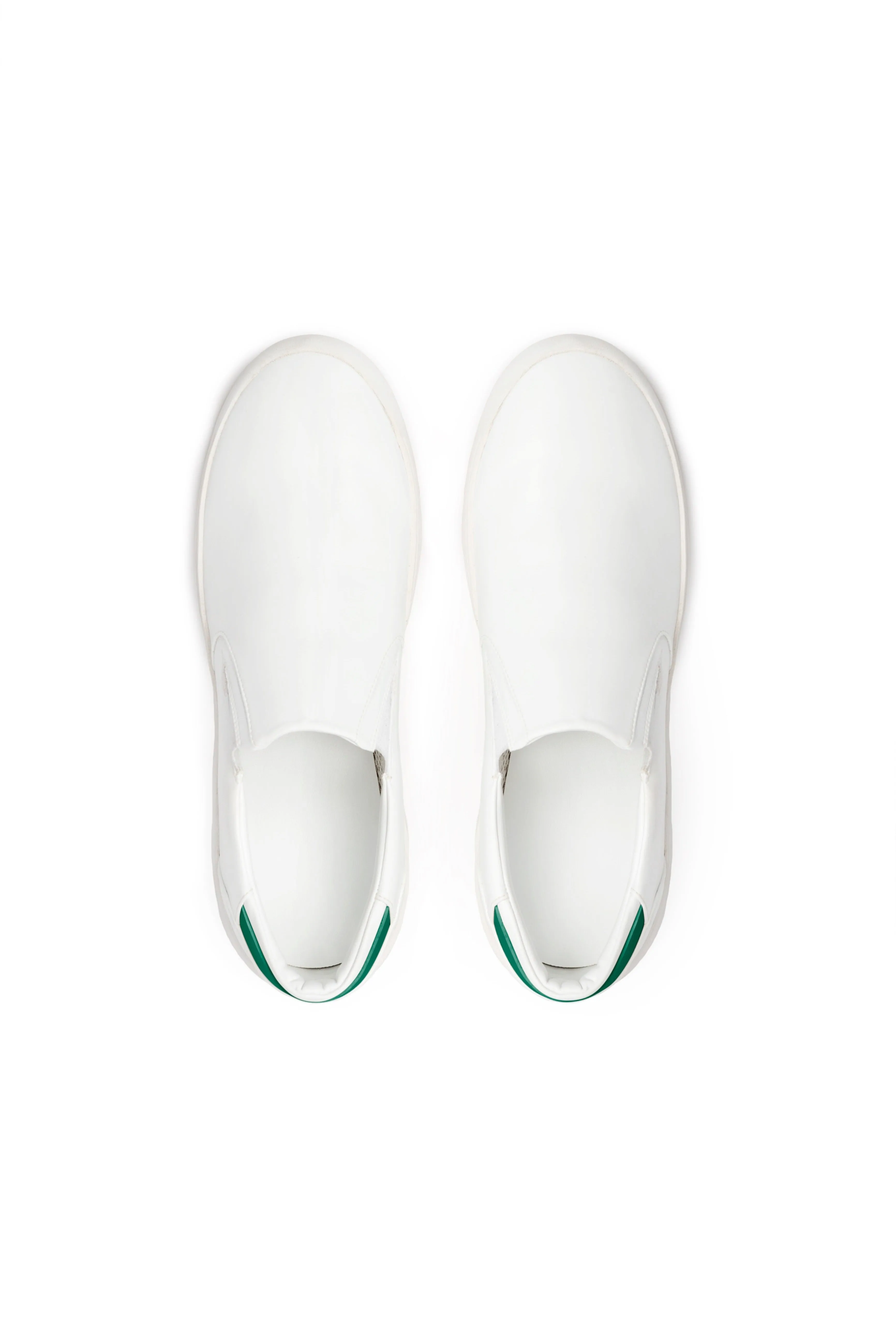 Men's Slip On | White-Jade