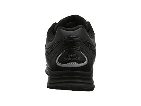  Men's Walking 577 Hook and Loop Walking Shoe in Black  