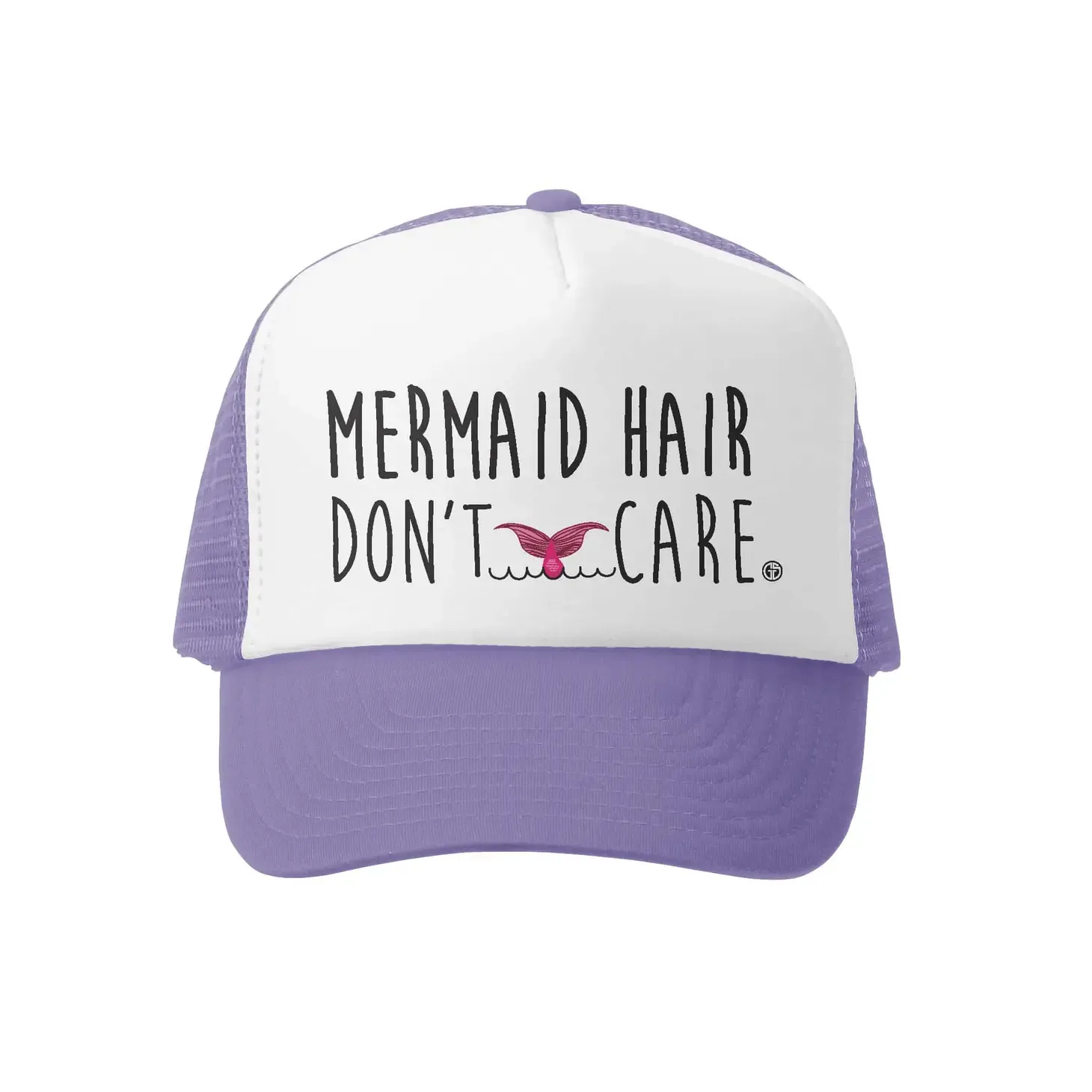 Lavender and White Mermaid Hair Trucker Hat - Shop Now