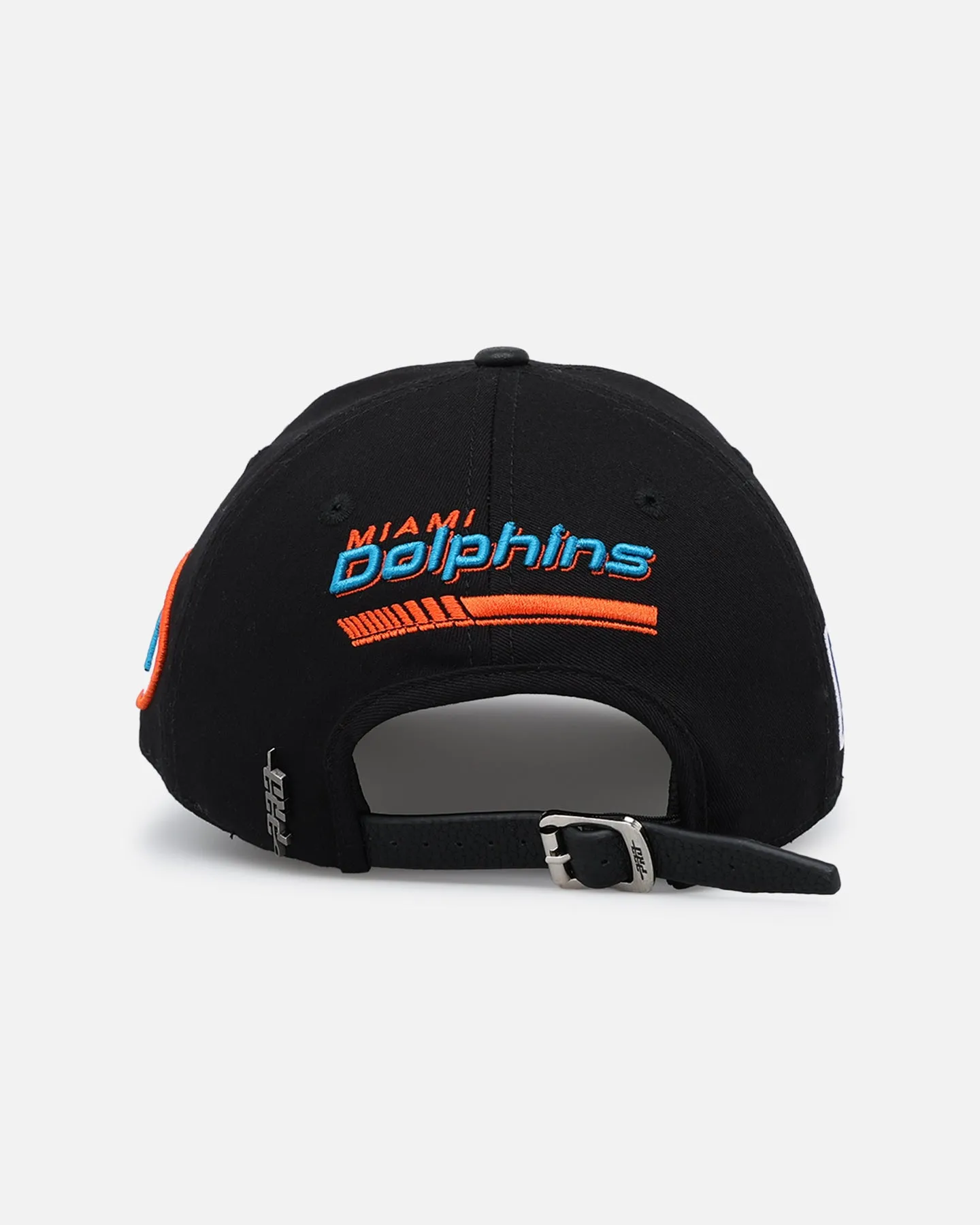 Miami Dolphins Fast Lane Logo Dad Hat - Strapback - Black