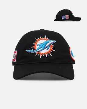 Miami Dolphins Fast Lane Logo Dad Hat - Strapback - Black