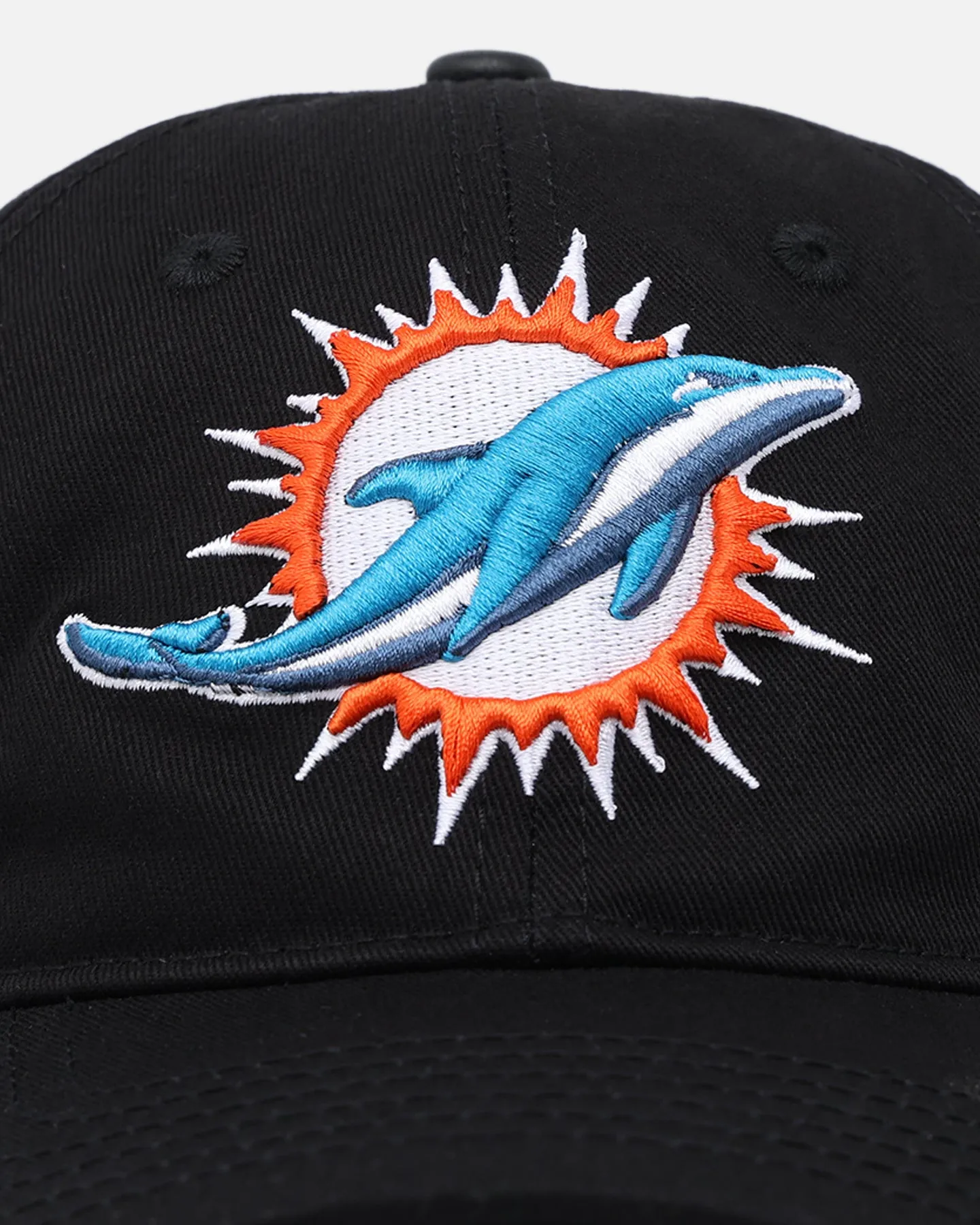 Miami Dolphins Fast Lane Logo Dad Hat - Strapback - Black