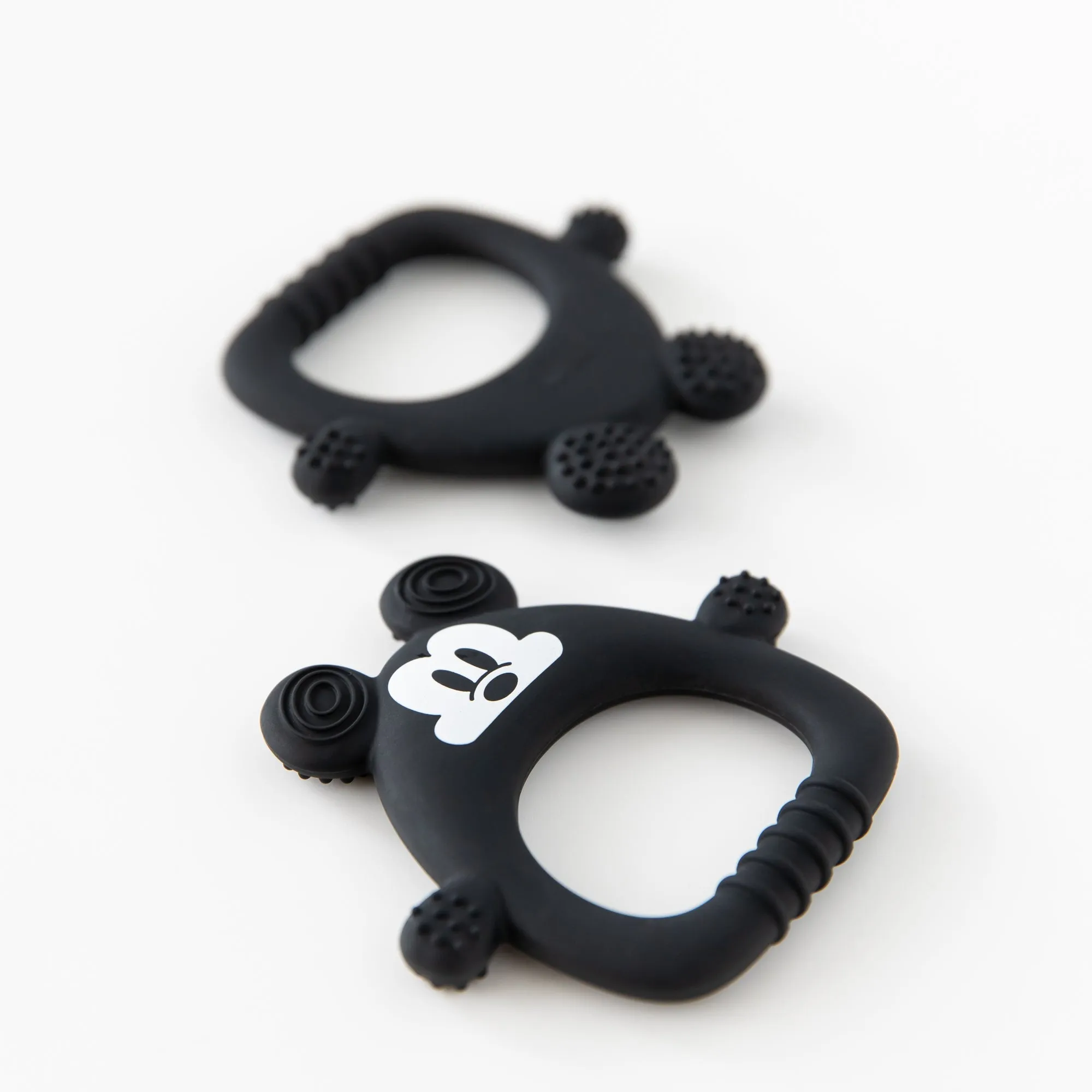 Mickey Mouse Silicone Teether: Flat