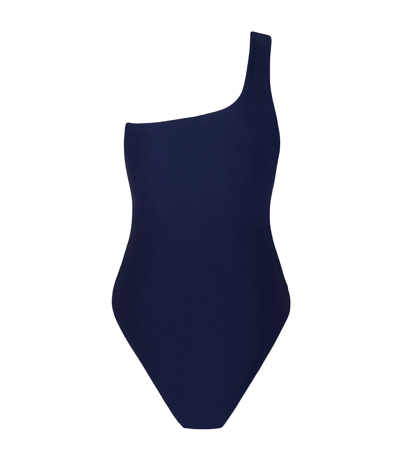 Midnight One Shoulder One Piece - Women's Swimwear