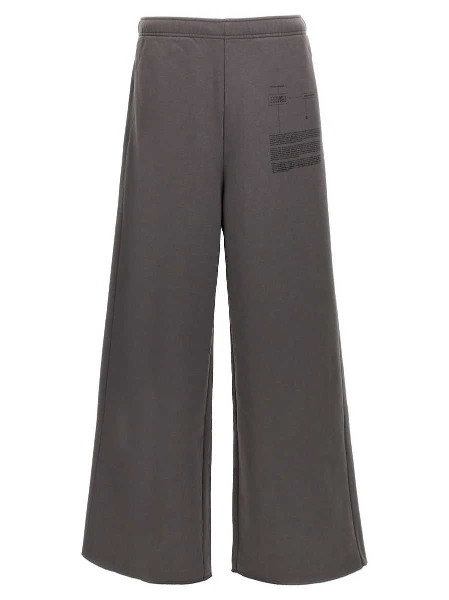 Mm6 Maison Margiela    Mm6 Maison Margiela Press Joggers