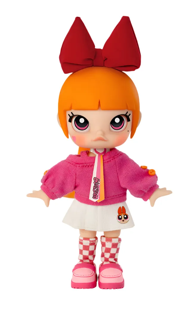 MOLLY × The Powerpuff Girl Blossom Action Figure