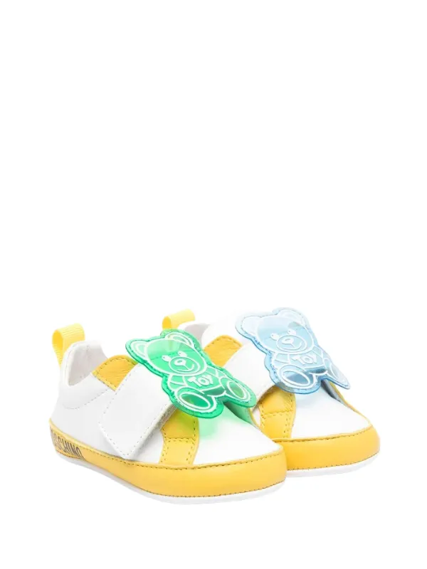 Moschino Infant Sneakers Blue/Green/Yellow