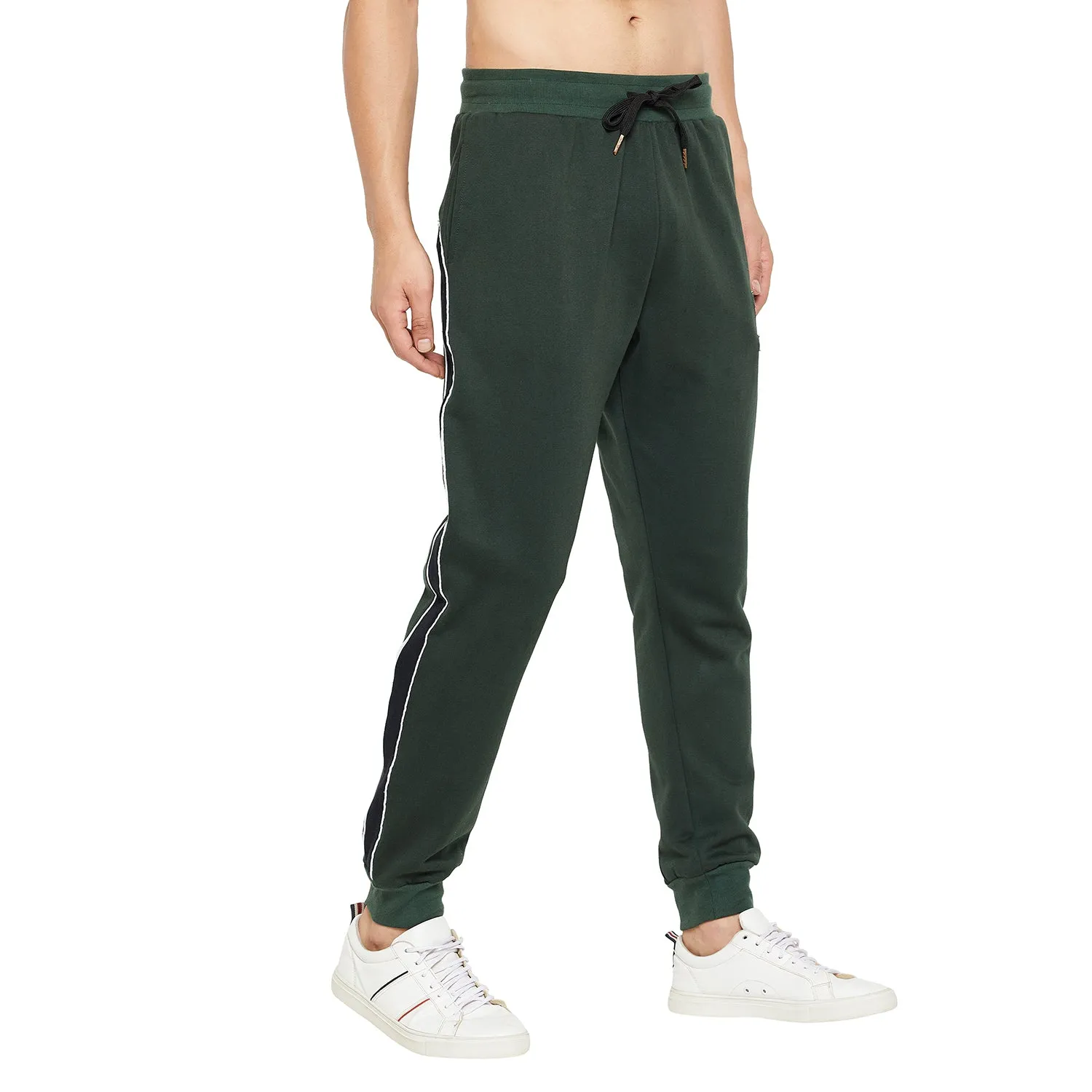 Moss Green Relaxed Fit Joggers