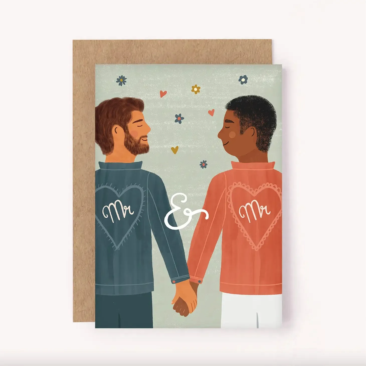 Two Grooms Wedding Card