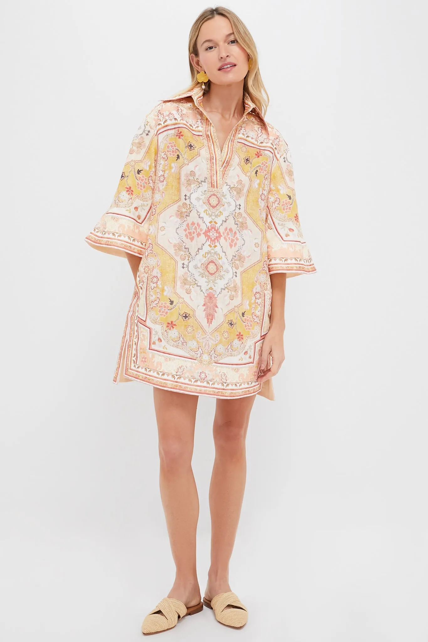 Mustard Multi Wylie Tunic Dress