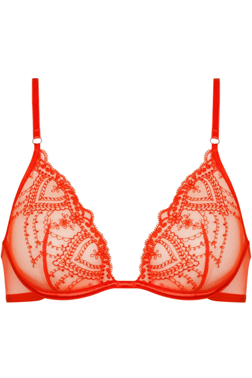 Triangle Bra with Underwire - Enigmatic Design