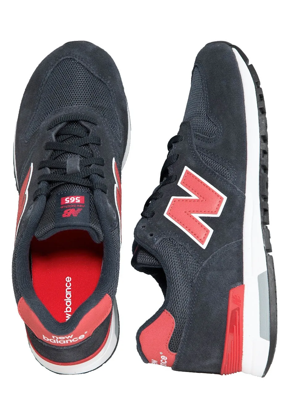 New Balance - ML565NTW Navy/Red - Shoes