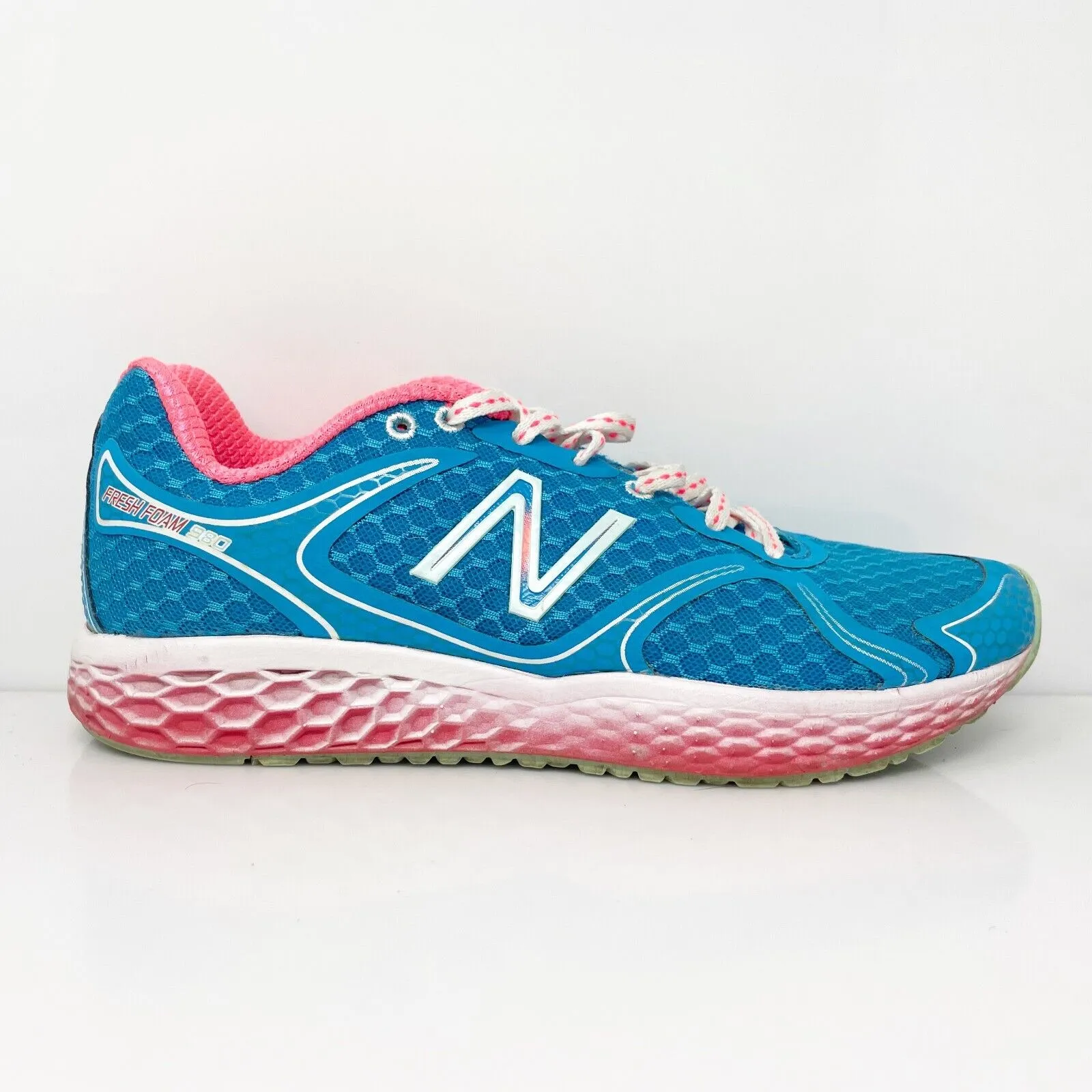 New Balance Womens Fresh Foam 980 W980BO Blue Running Shoes Sneakers Size 9.5 B