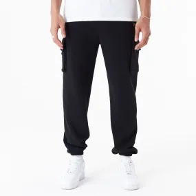 New Era Script Black Cargo Joggers