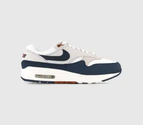 Nike Air Max 1 Light Orewood Brown Sail Obsidian Shoes