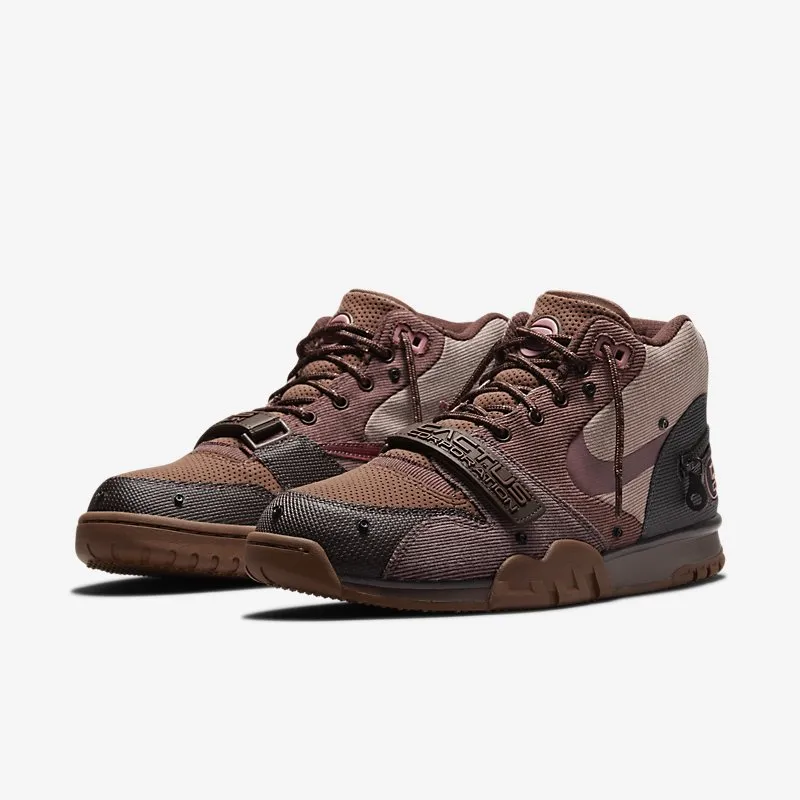 Trendy Wheat Travis Scott Nike Air Trainer 1 SP