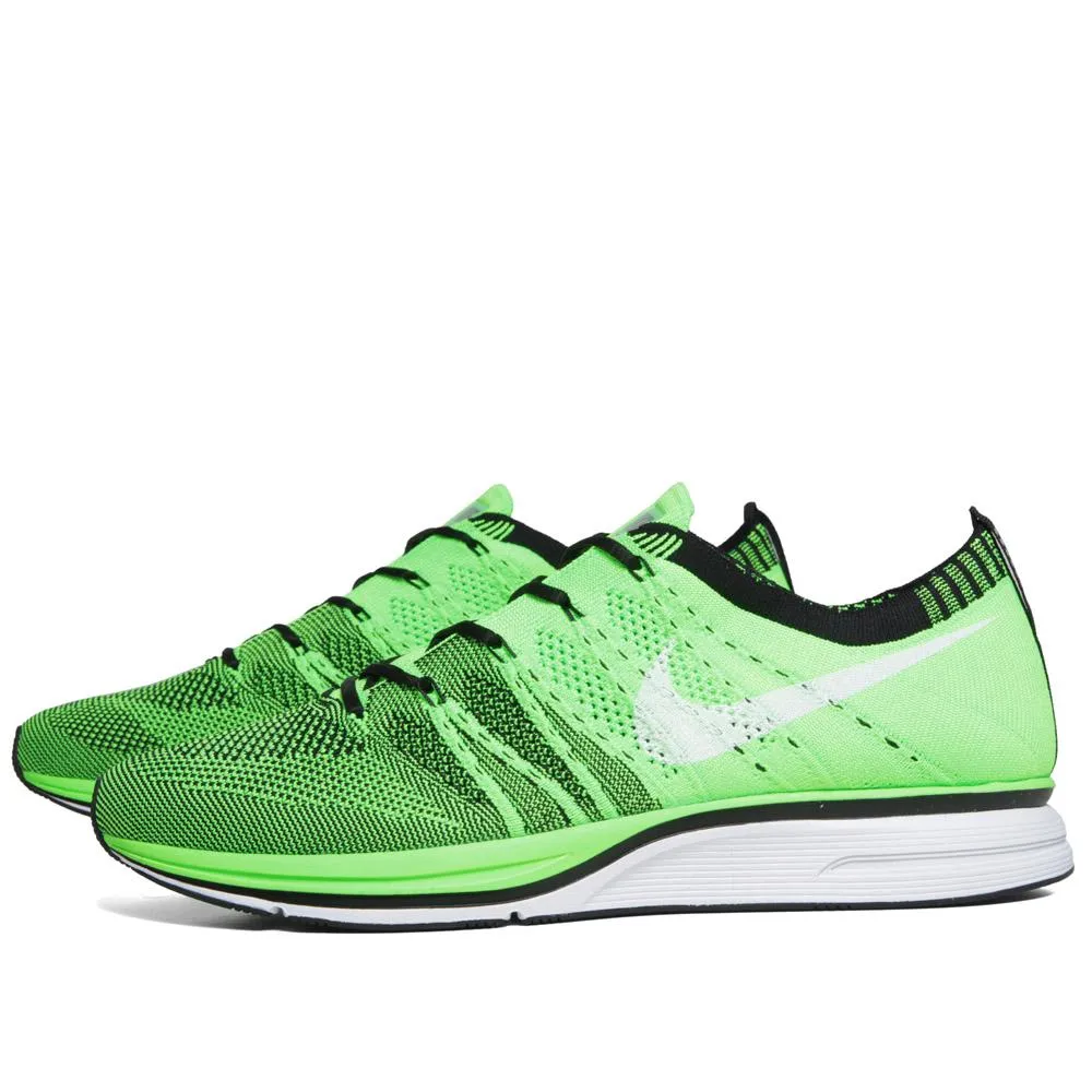 Nike Flyknit Trainer Electric Green Black White