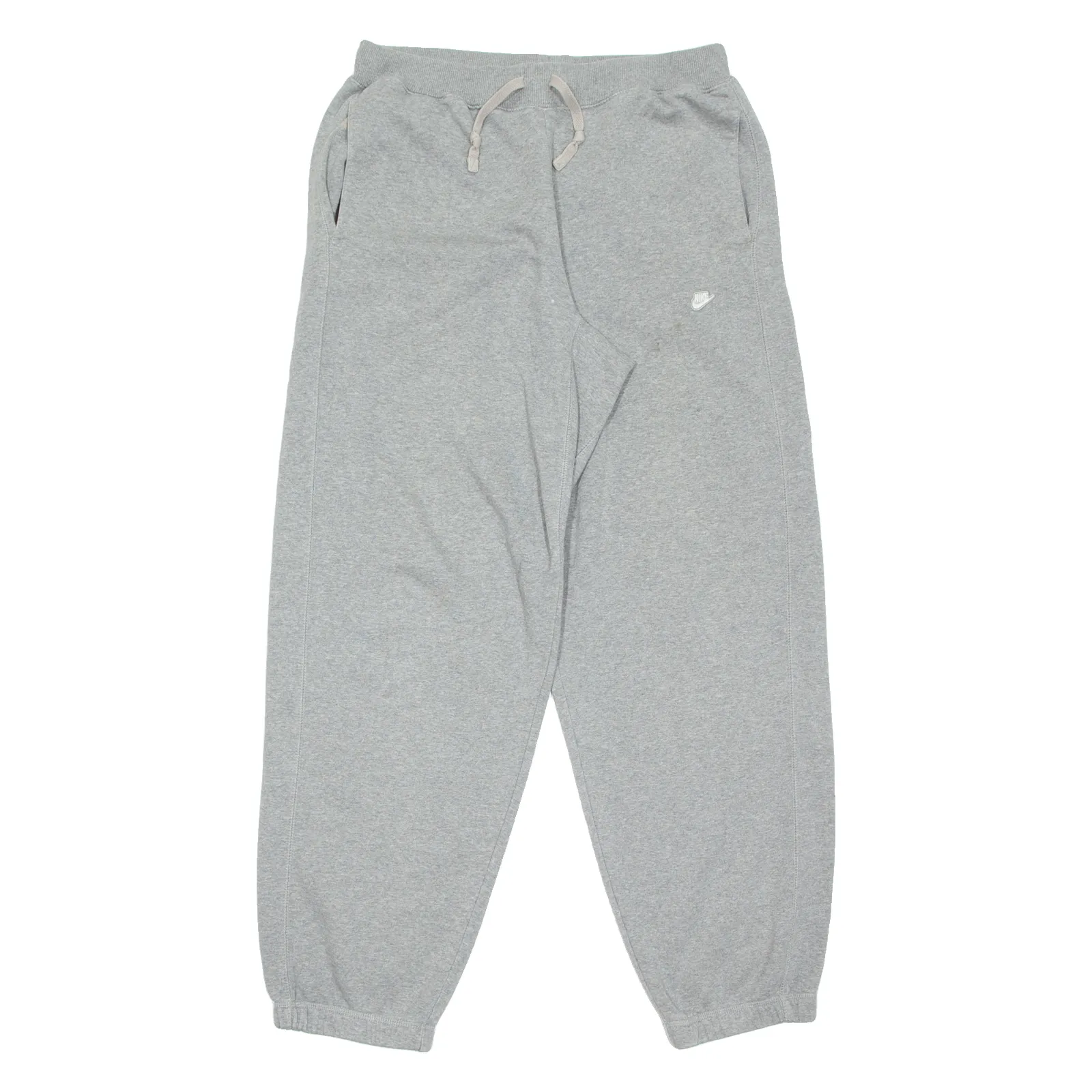 NIKE Mens Joggers Grey Tapered XL W31 L32