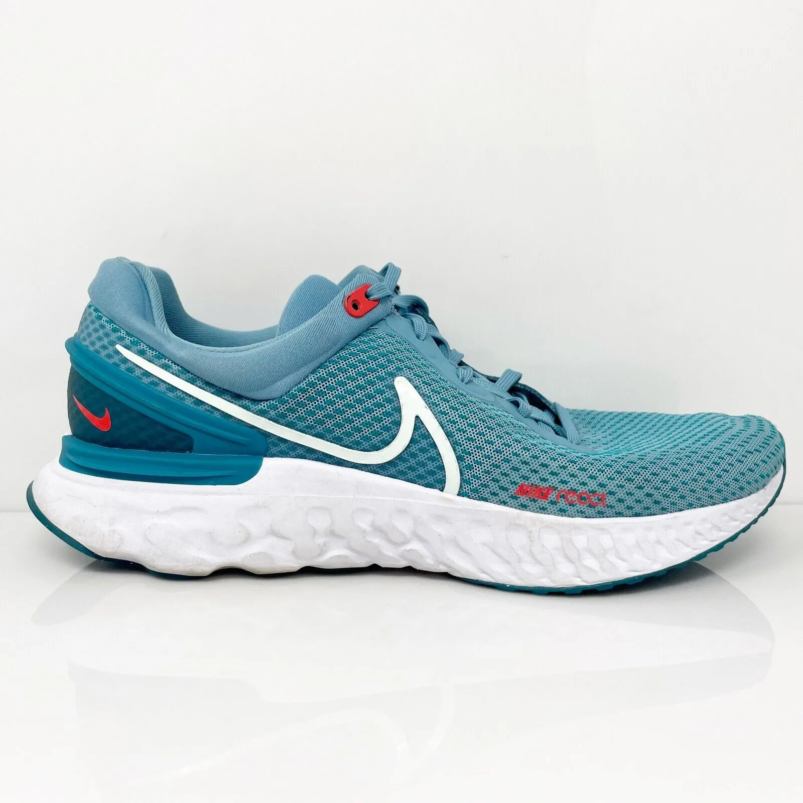 Nike Mens React Miler 3 DD0490-402 Blue Running Shoes Sneakers Size 10.5