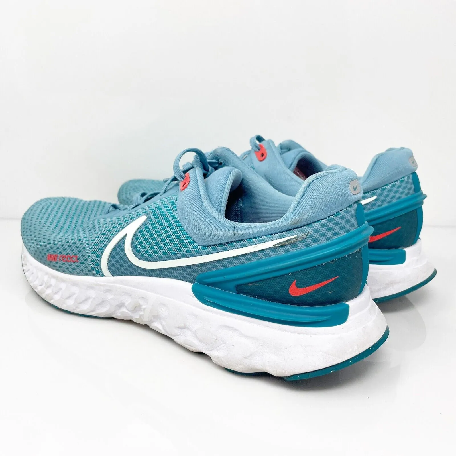 Nike Mens React Miler 3 DD0490-402 Blue Running Shoes Sneakers Size 10.5