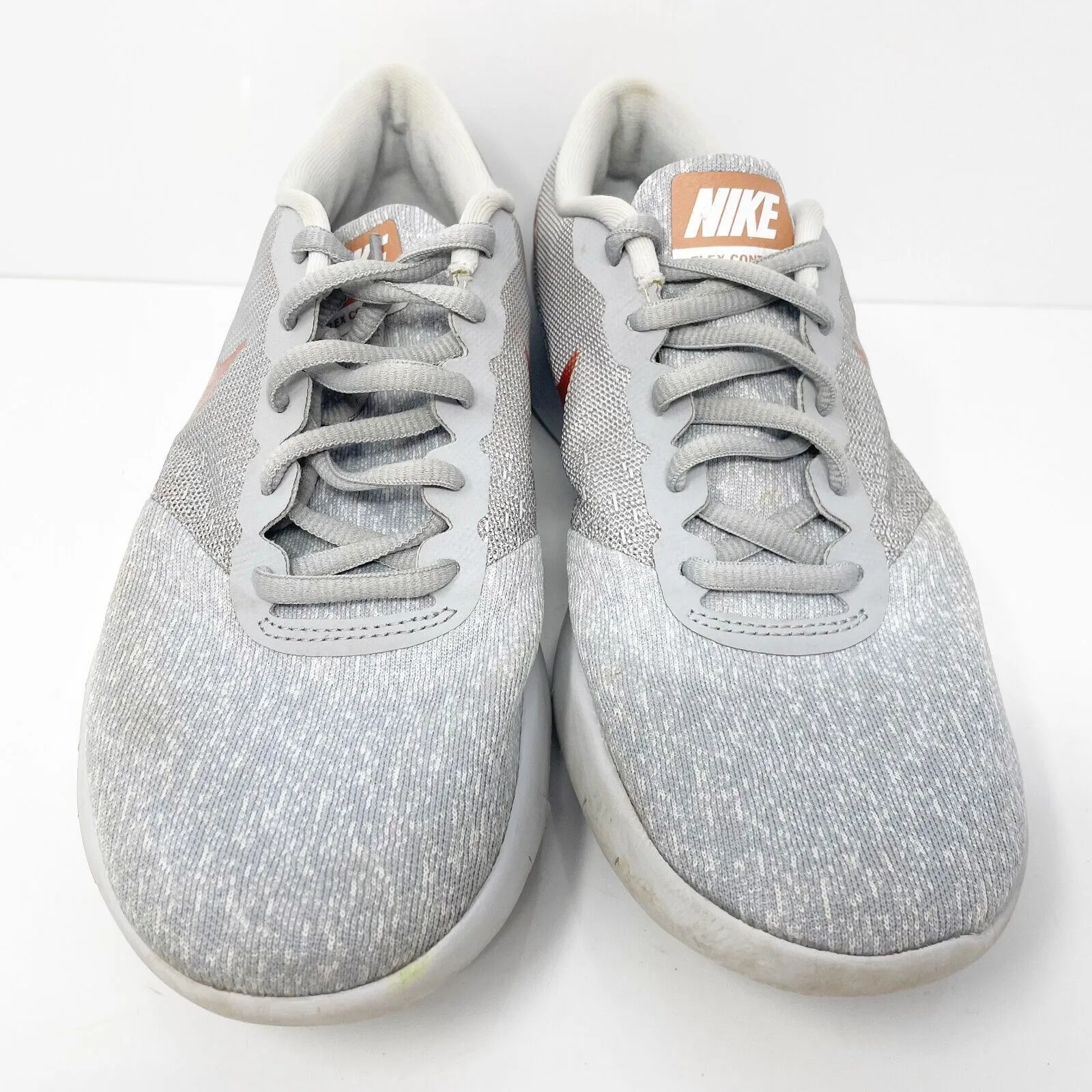 Nike Womens Flex Contact 908995-006 Gray Running Shoes Sneakers Size 7