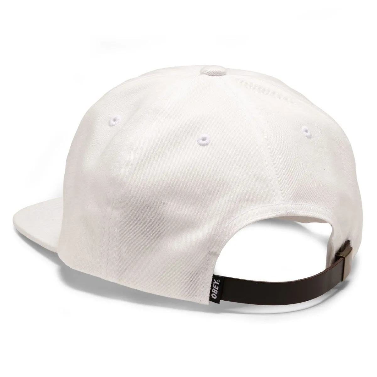 OBEY SICKLE HAT // WHITE