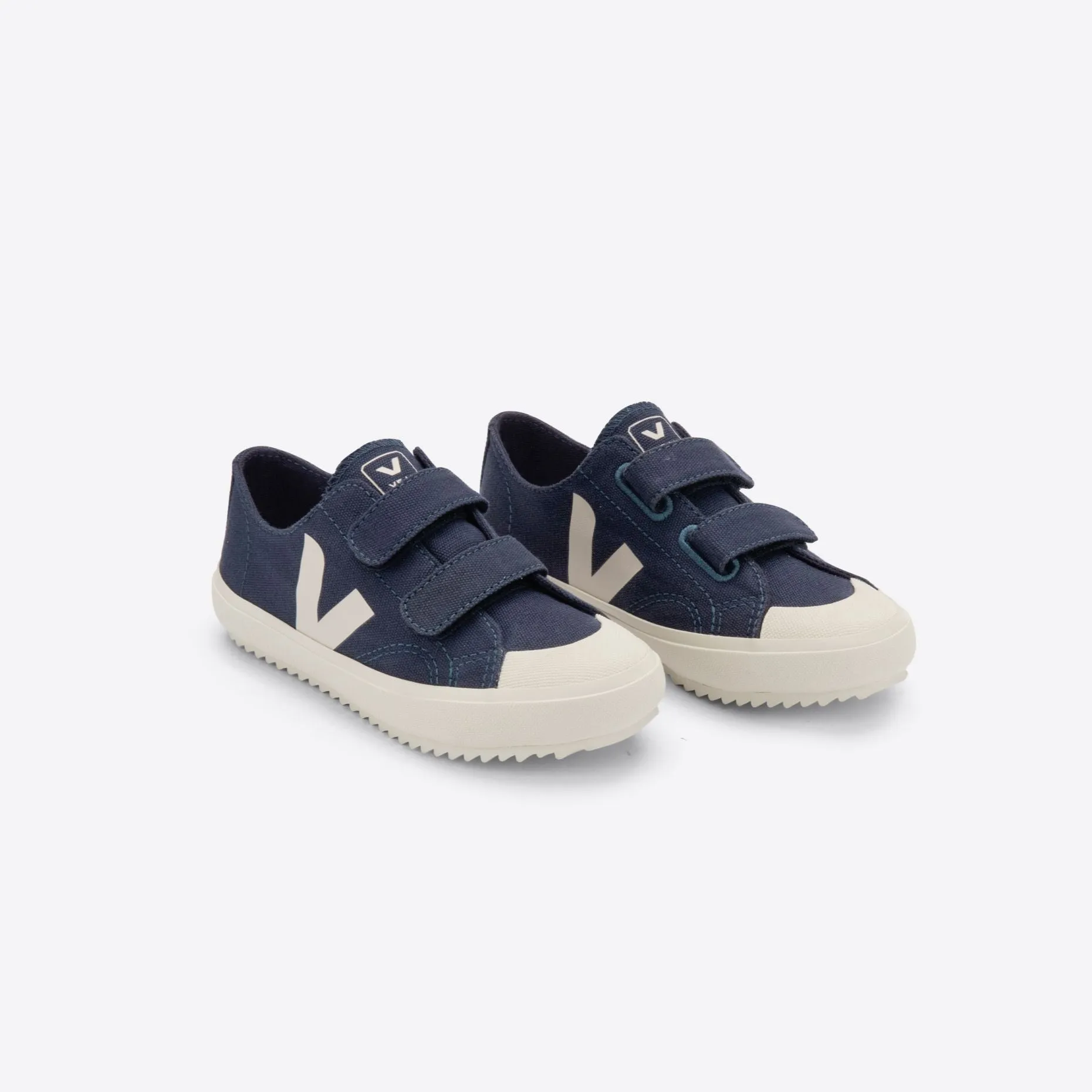 Ollie Canvas Sneaker Marine Pierre