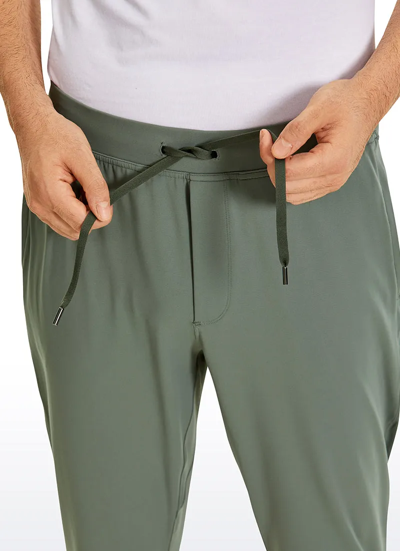 Travel Jogger Pants with 32'' Inseam and Ankle Zipper