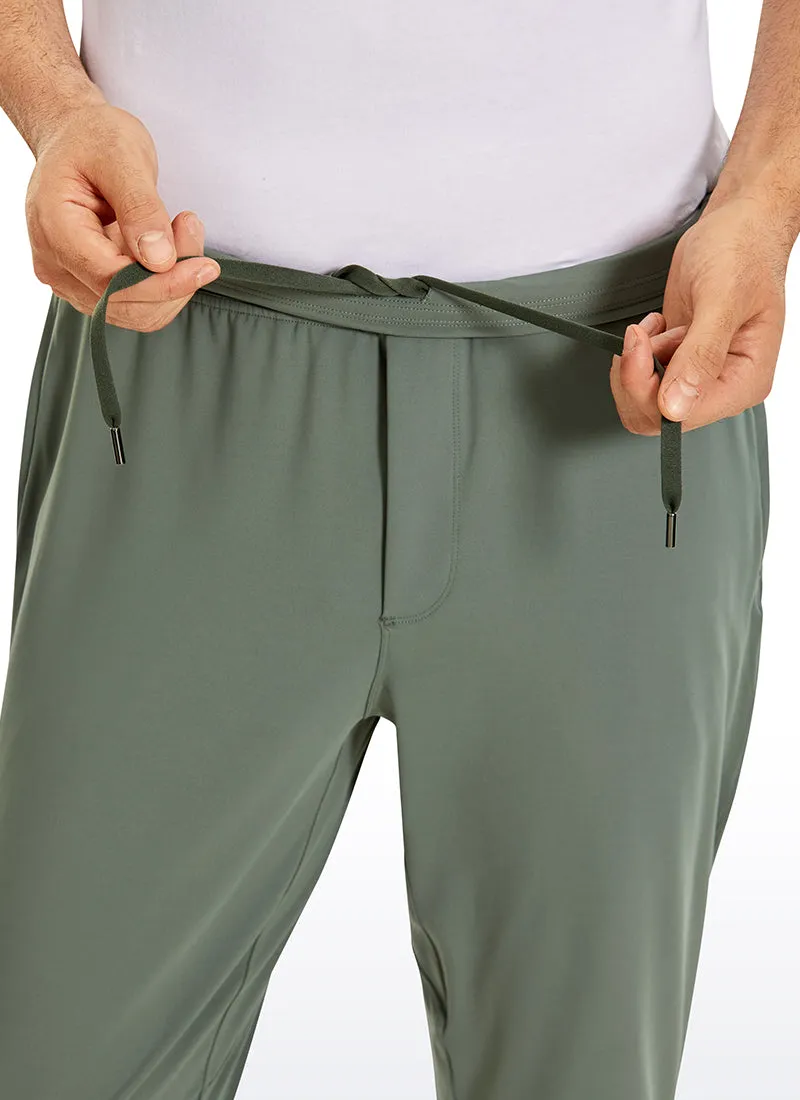 Travel Jogger Pants with 32'' Inseam and Ankle Zipper