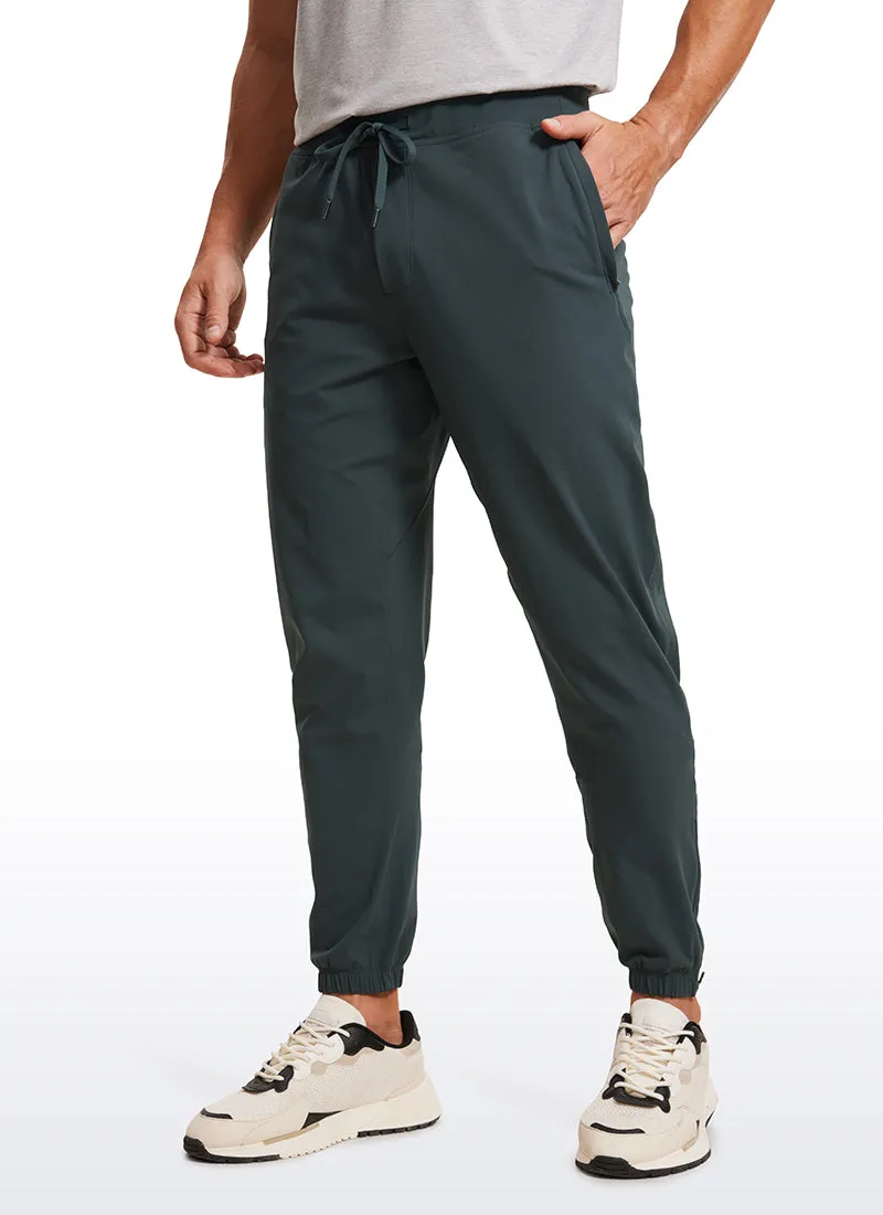 Travel Jogger Pants with 32'' Inseam and Ankle Zipper