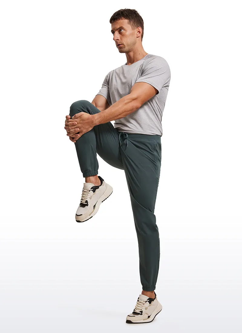 Travel Jogger Pants with 32'' Inseam and Ankle Zipper