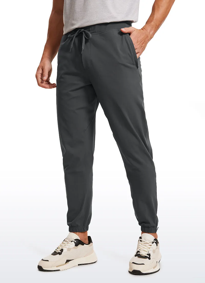 Travel Jogger Pants with 32'' Inseam and Ankle Zipper