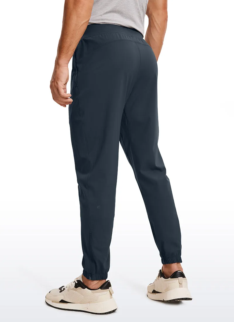 Travel Jogger Pants with 32'' Inseam and Ankle Zipper