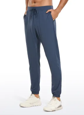 Travel Jogger Pants with 32'' Inseam and Ankle Zipper