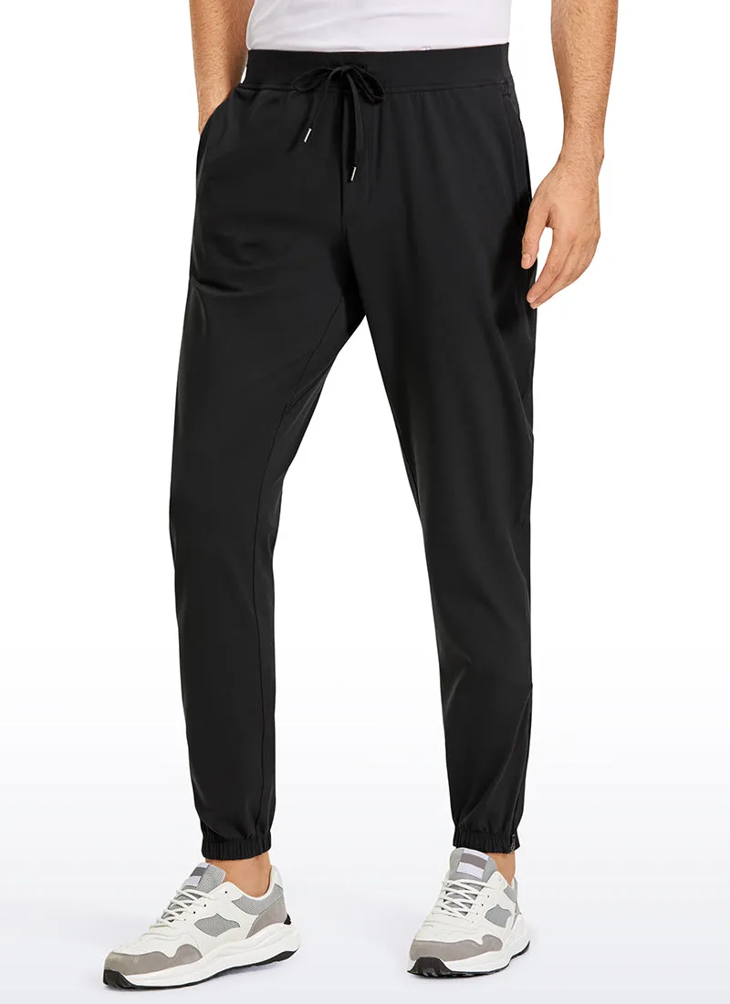 Travel Jogger Pants with 32'' Inseam and Ankle Zipper