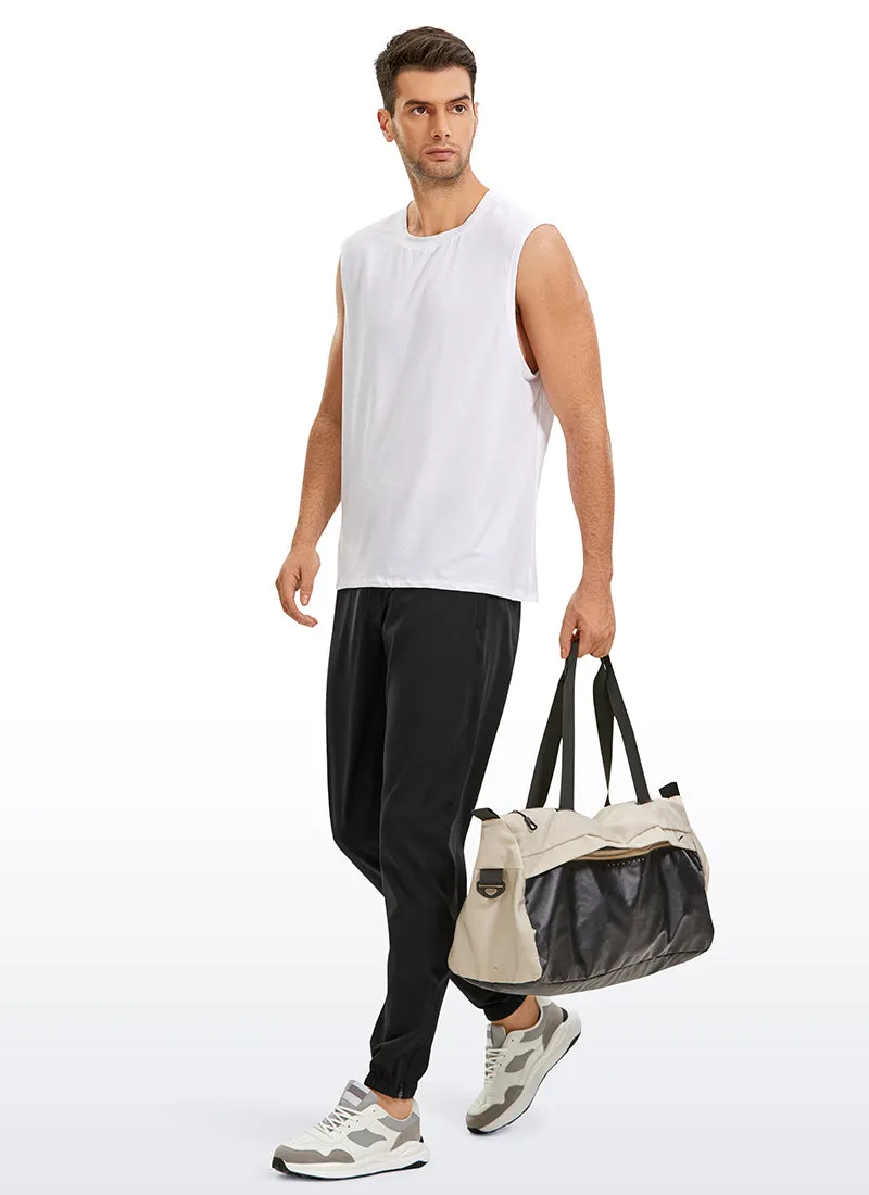 Travel Jogger Pants with 32'' Inseam and Ankle Zipper