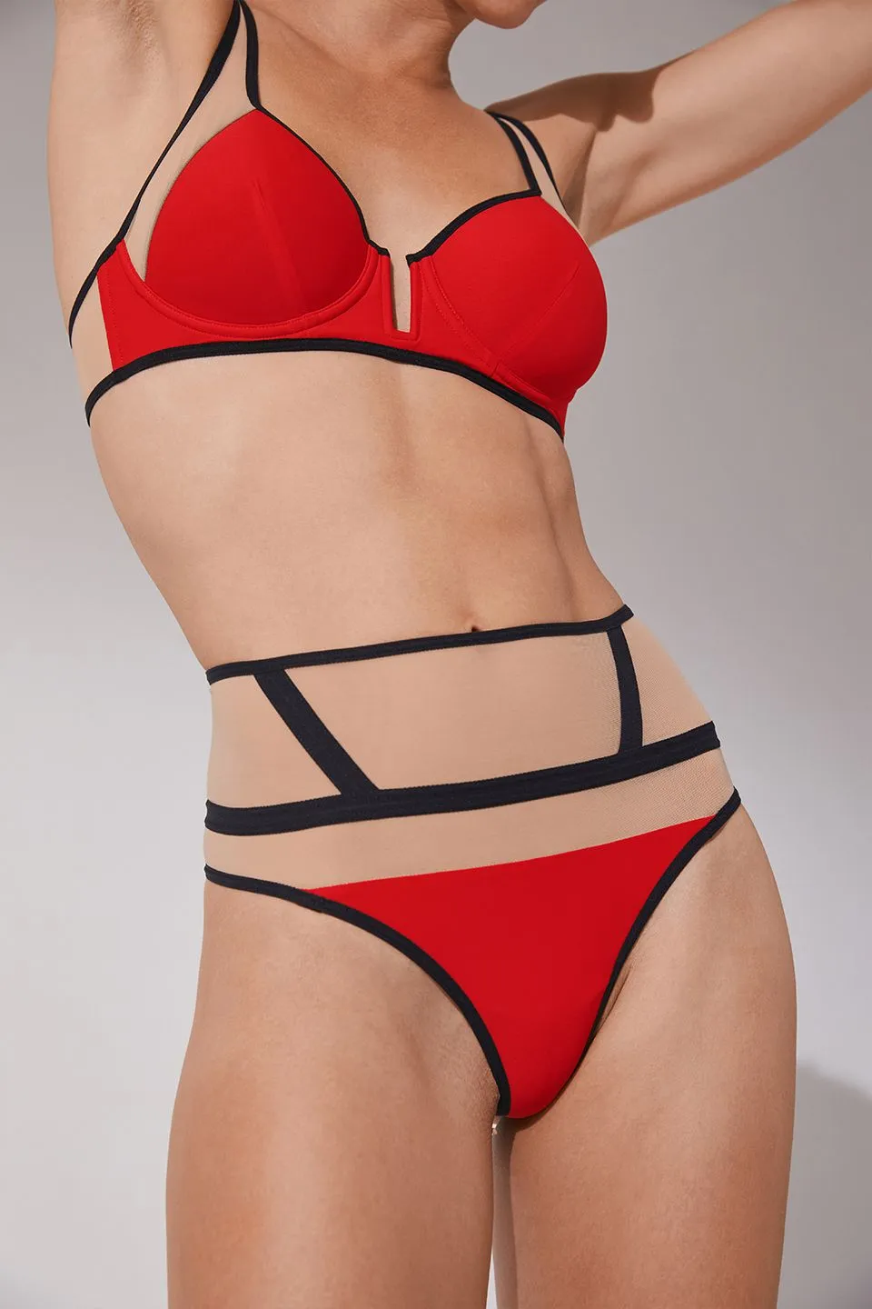 Opaak Maggie Bra | RED