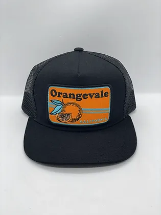 Orangevale Pocket Hat - Orange