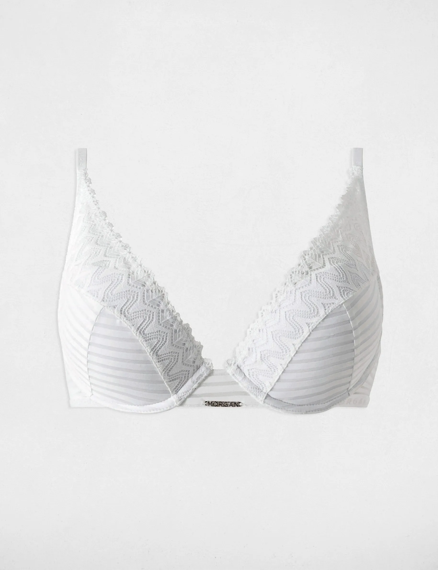 Padded bra white ladies'