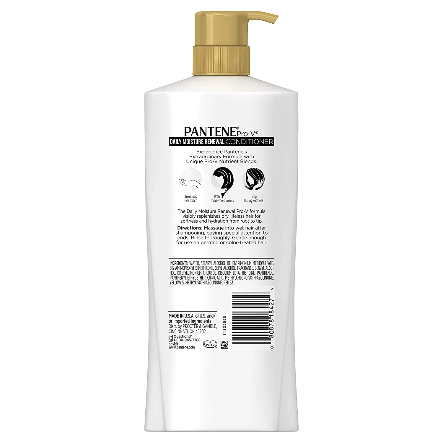 Pantene Daily Moisture Renewal Conditioner 38.2 fl. oz. Pump