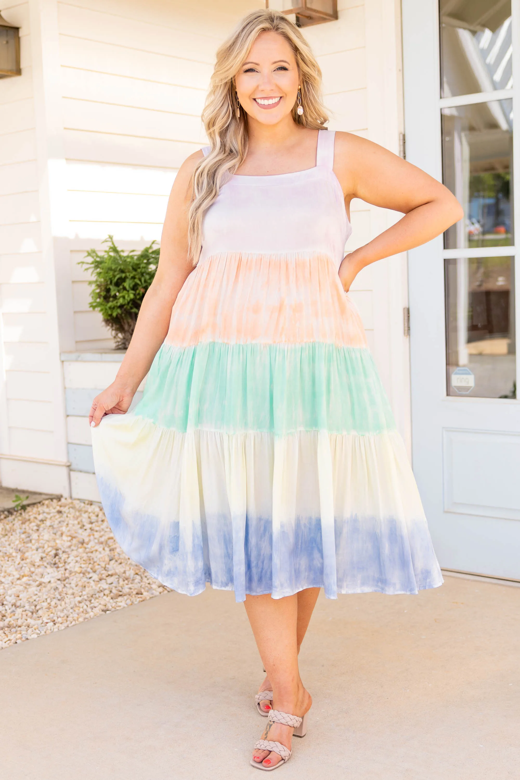 Pastel Combo Sherbert Dreams Dress - Shop Now!