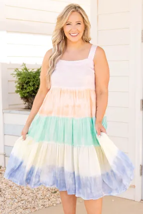 Pastel Combo Sherbert Dreams Dress - Shop Now!