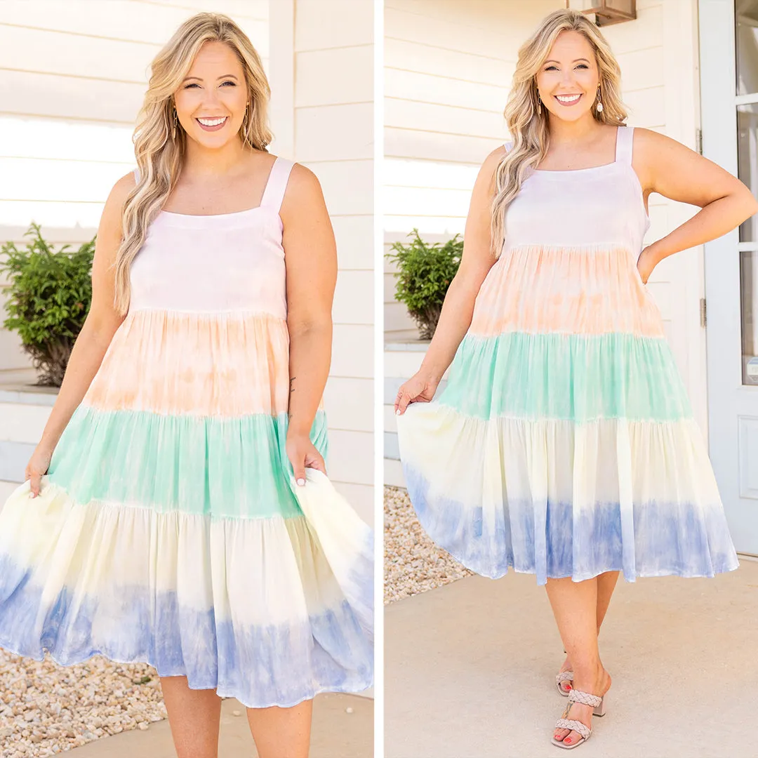 Pastel Combo Sherbert Dreams Dress - Shop Now!