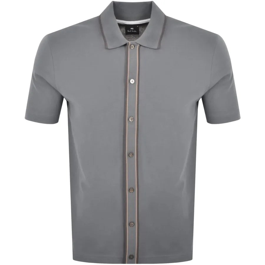 Paul Smith Shirt Sleeve Shirt Grey