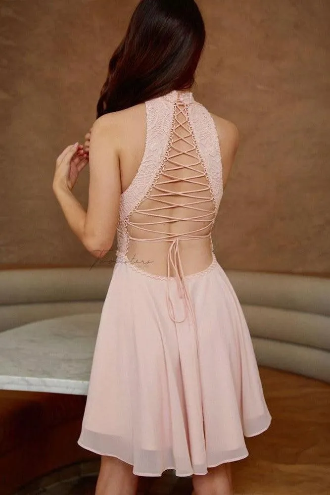 Pink Germaine Dress