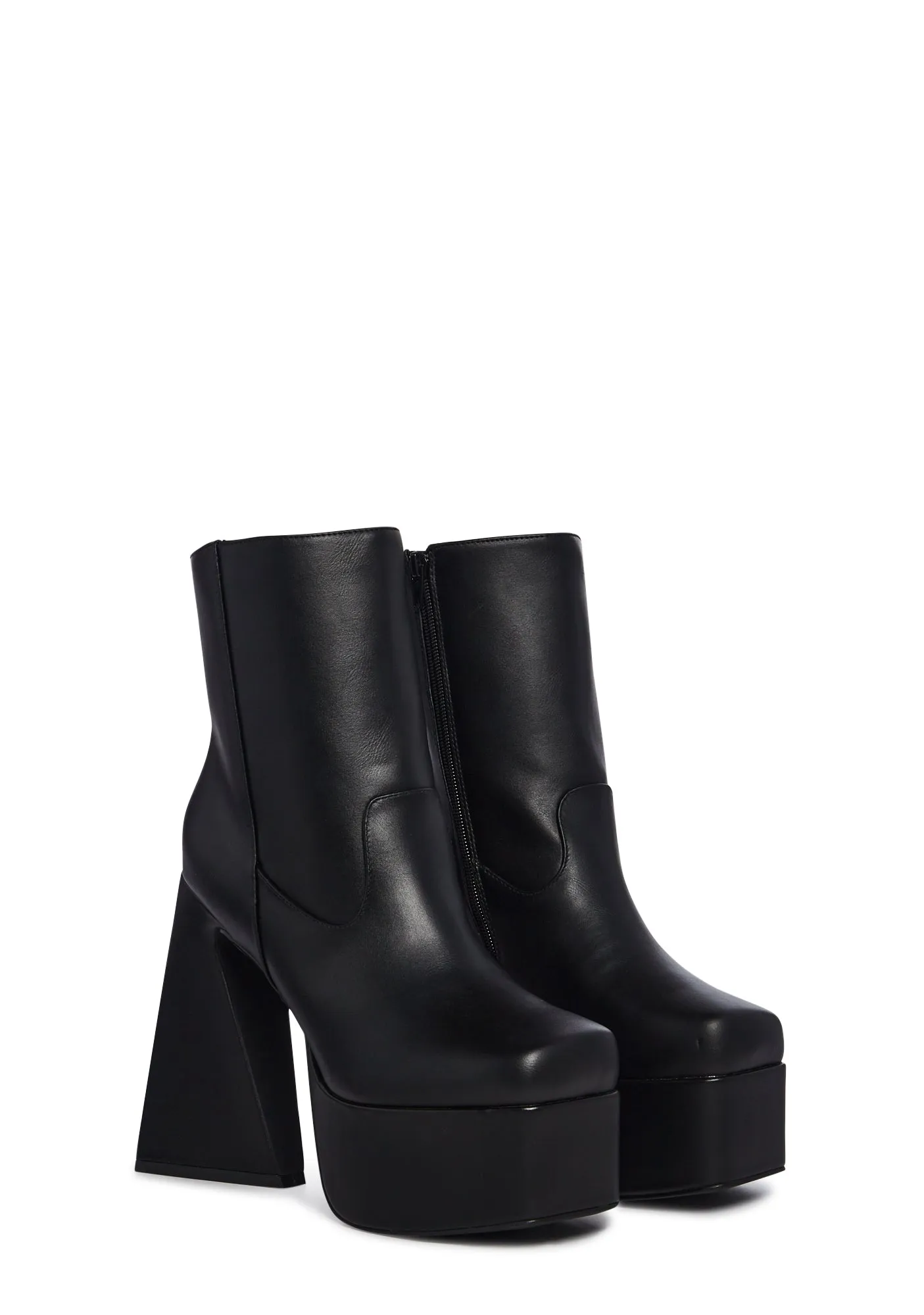 Platform Boots - Black