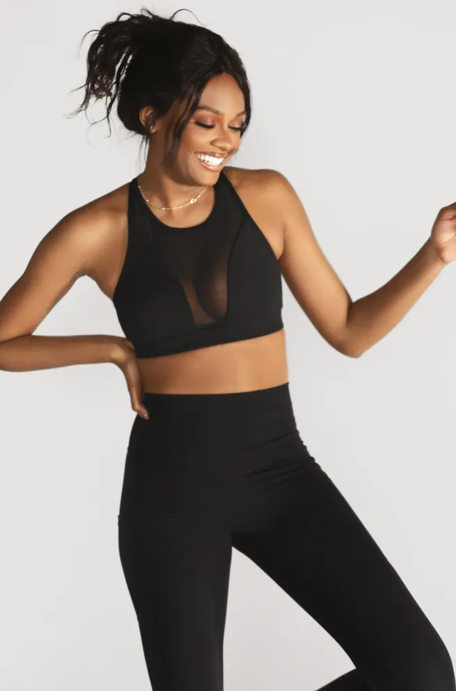 PopFlex Alpine Bra - Black