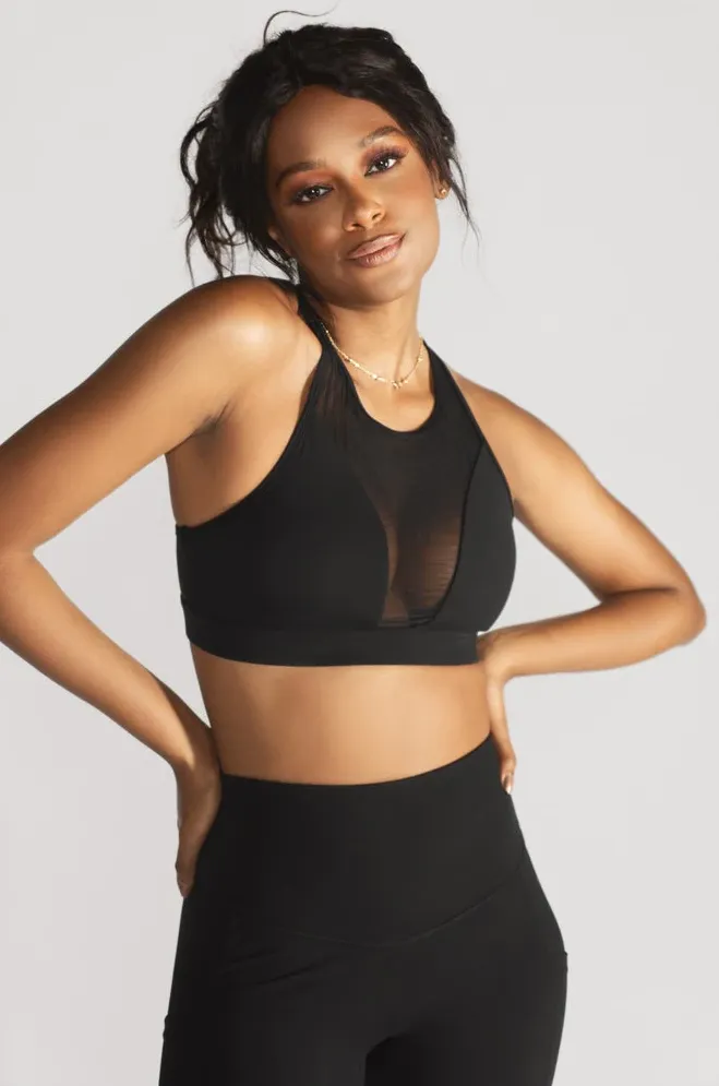 PopFlex Alpine Bra - Black